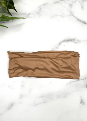 Caramel Extra Wide Yoga Headband