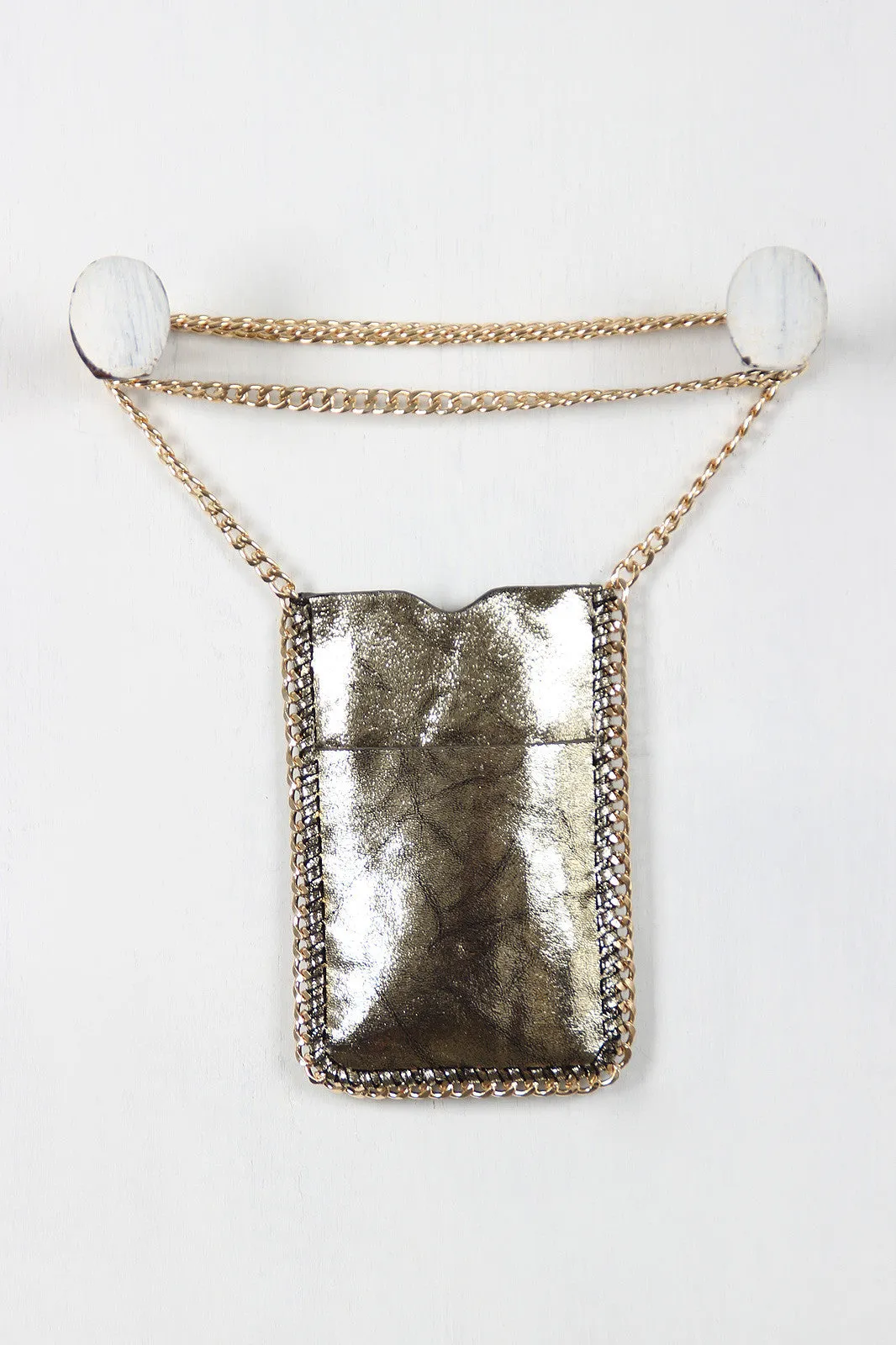 Chain Crossbody Phone Pouch