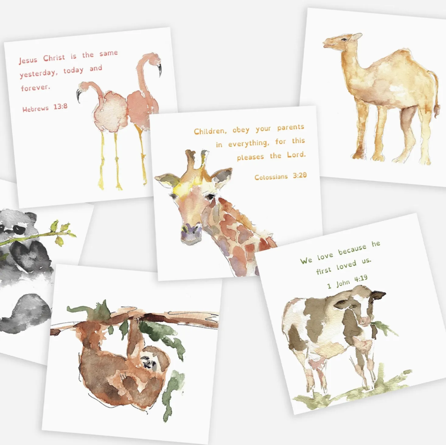 Children's Scripture Cards