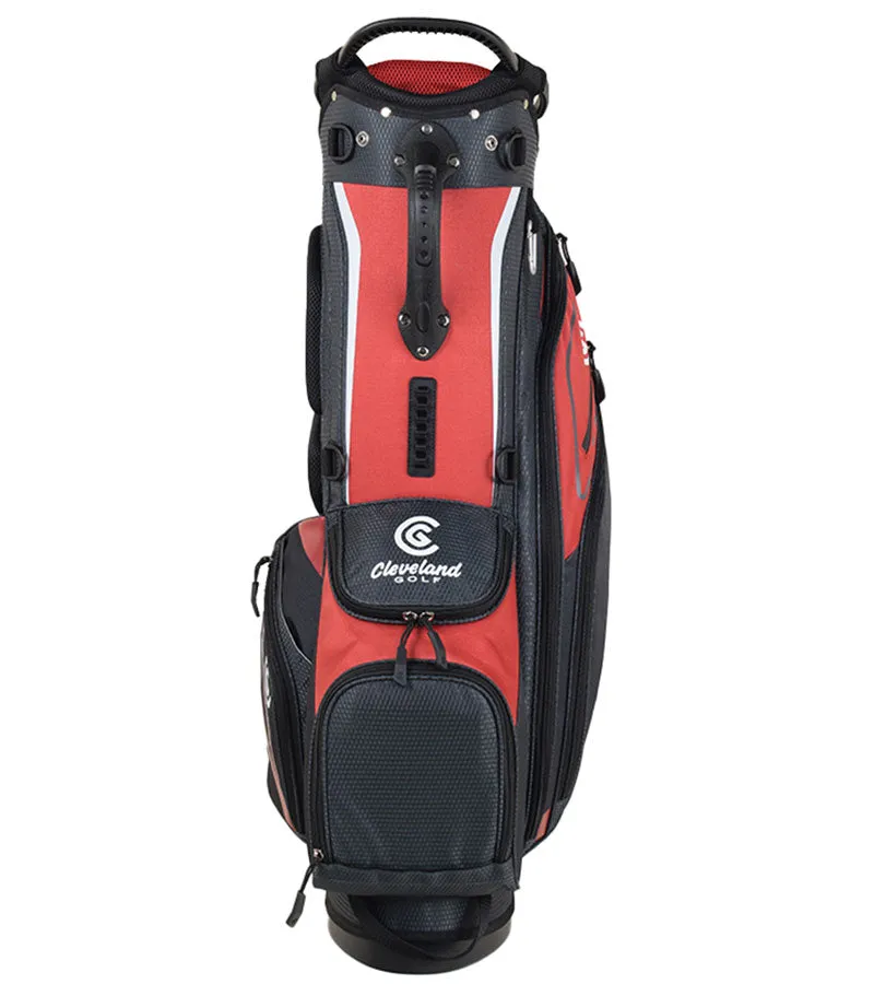 Cleveland Golf Lightweight Stand Bag - Red/Charcoal