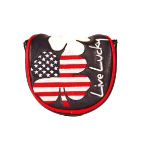 CMC Design Live Lucky USA Mallet Putter Headcover