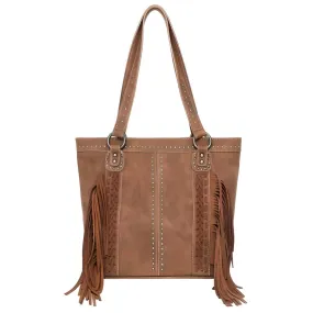 Concealed Carry Fringe Handbag Tote