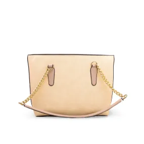 Cream Formal Shoulder Bag P55516