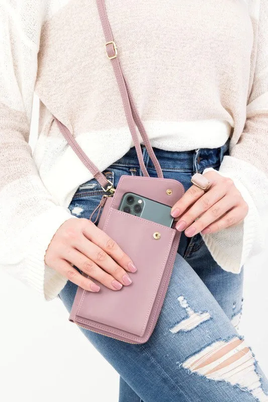 Cross Body Convertible Wallet in 6 Colors