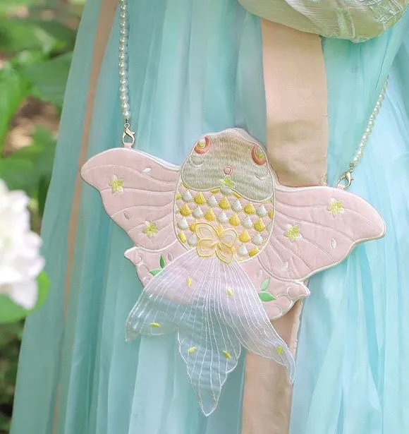 Crossbody Bag for Hanfu & Cheongsam - Fairy Fish