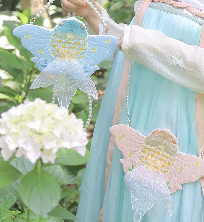 Crossbody Bag for Hanfu & Cheongsam - Fairy Fish