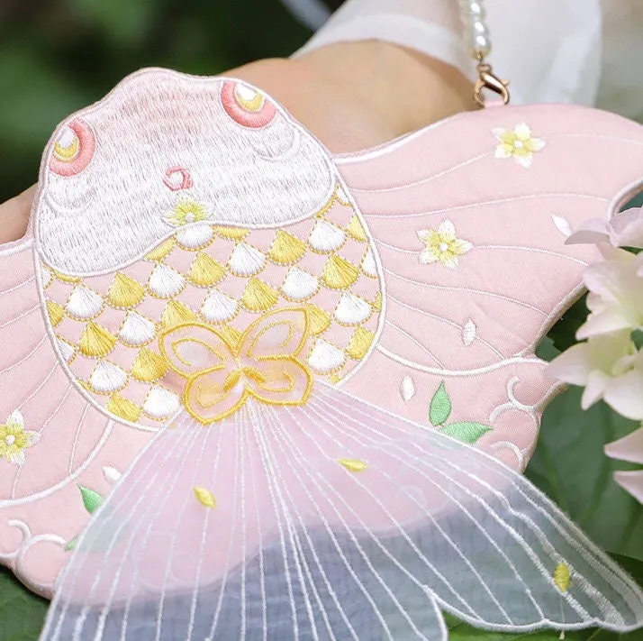 Crossbody Bag for Hanfu & Cheongsam - Fairy Fish