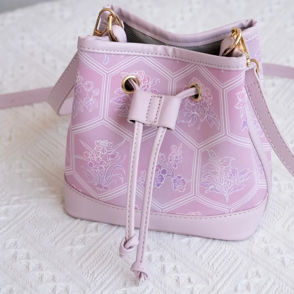 Crossbody Bag for Hanfu & Cheongsam - Lavender Fields