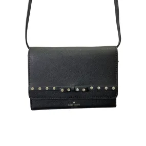 Crossbody Designer By Kate Spade In Black, Size:Small