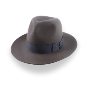 Customizable Indiana Jones Fedora in Caribou Grey | The Pulsar