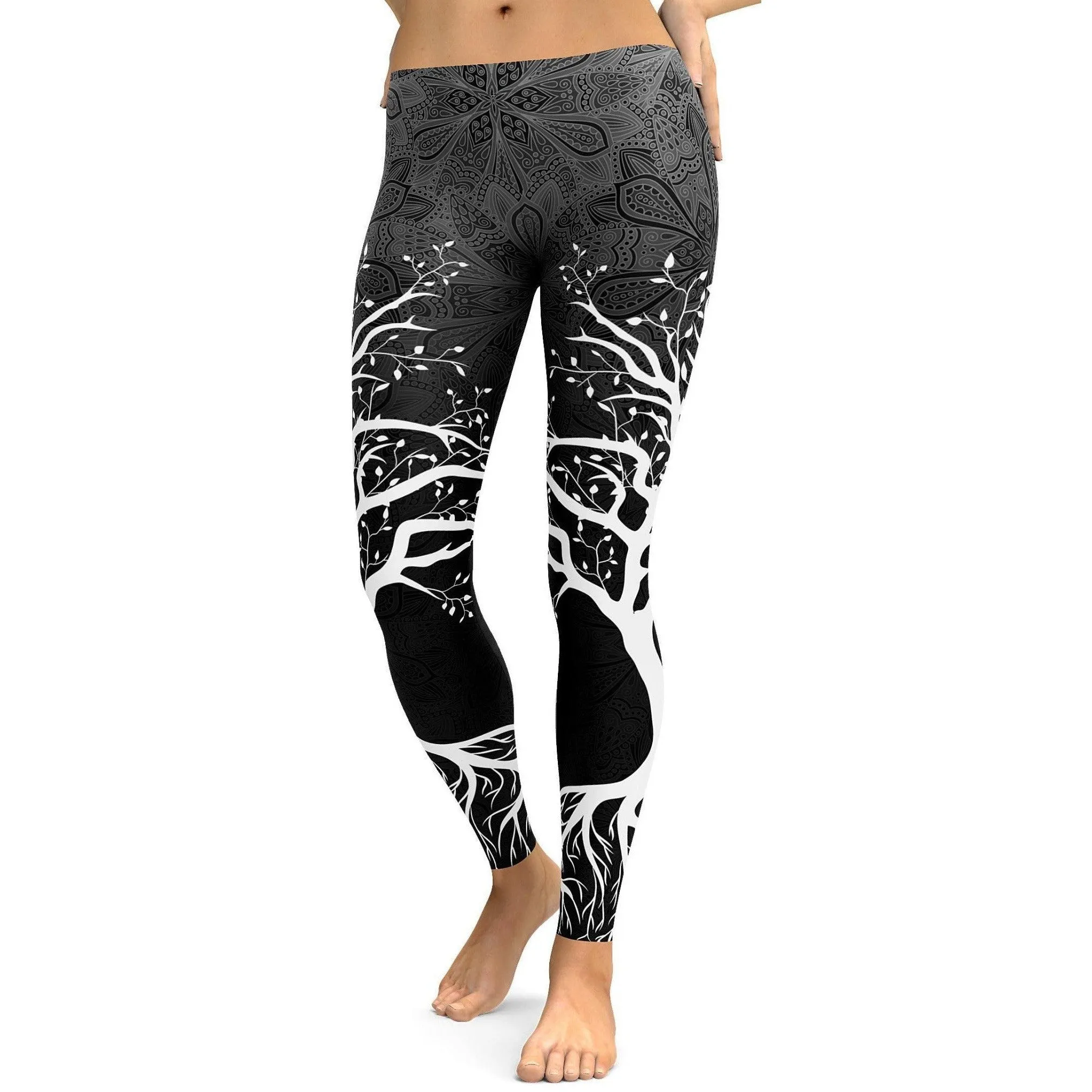 Dark Tree of Life Leggings