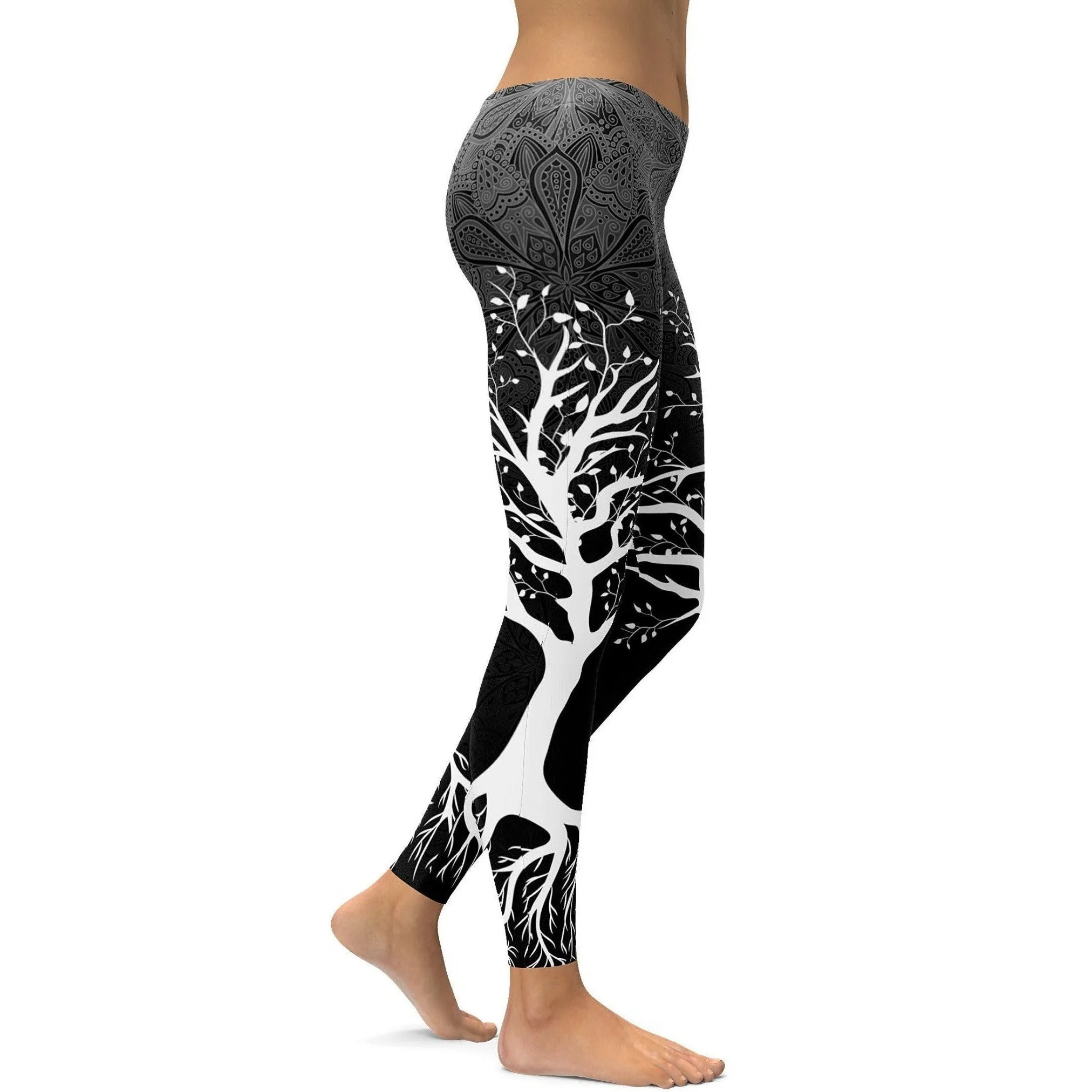 Dark Tree of Life Leggings