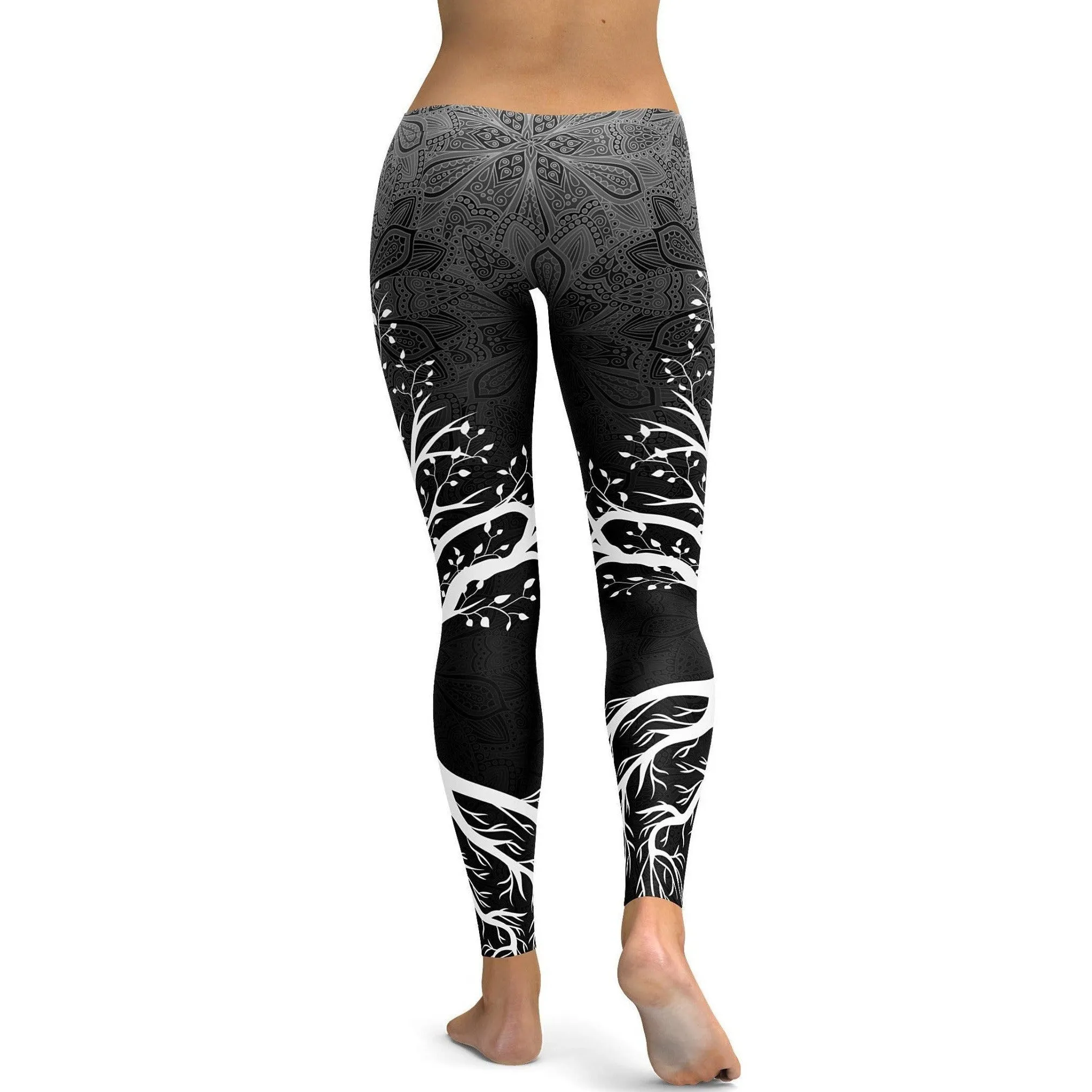 Dark Tree of Life Leggings