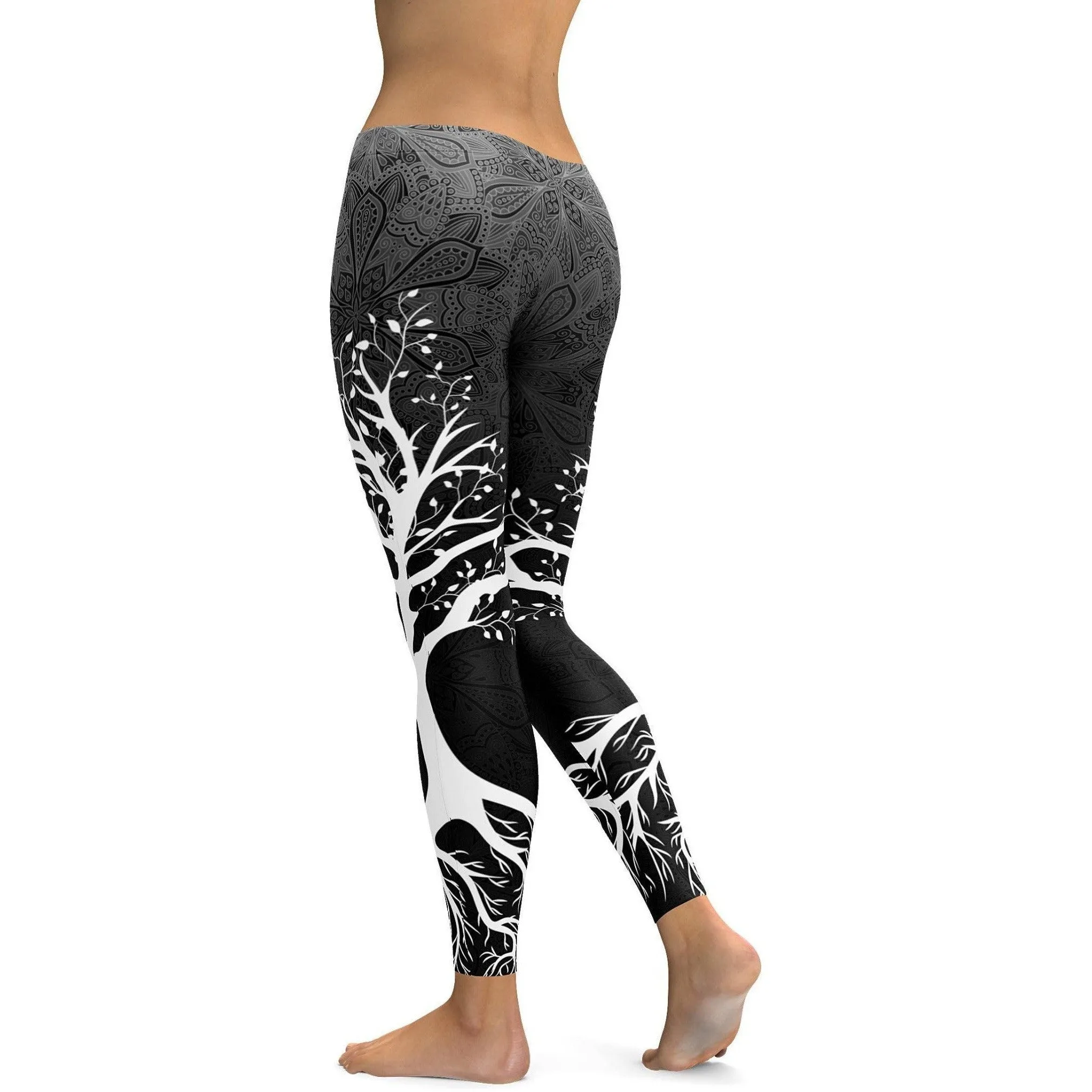 Dark Tree of Life Leggings