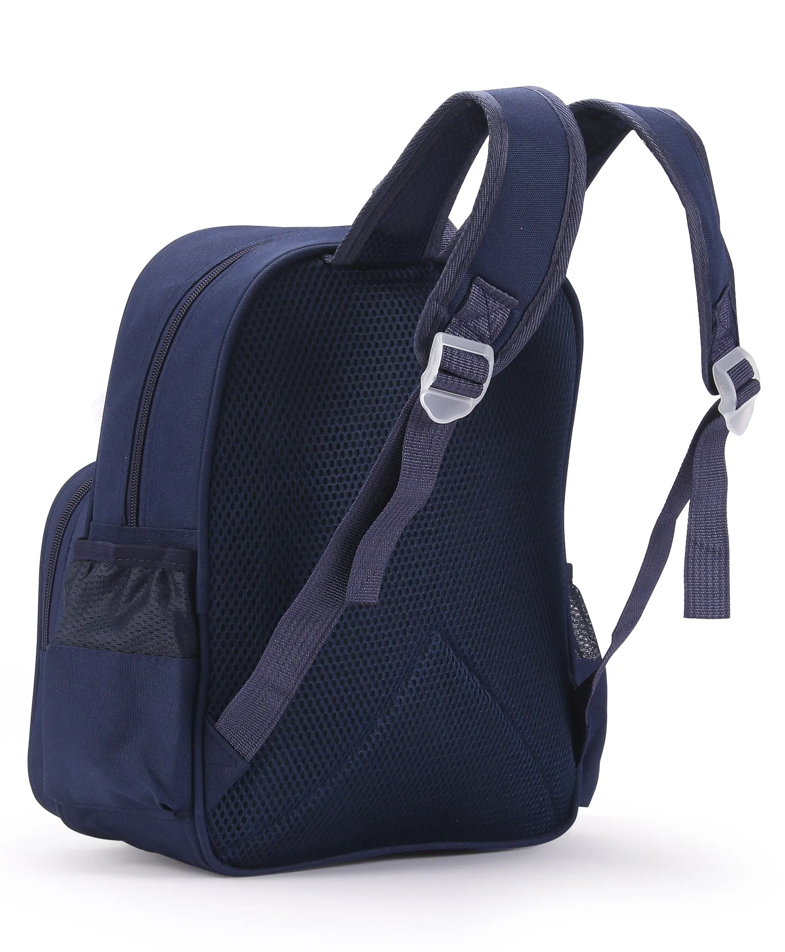 Dinosaur Pint Double Pocket Backpack - Blue