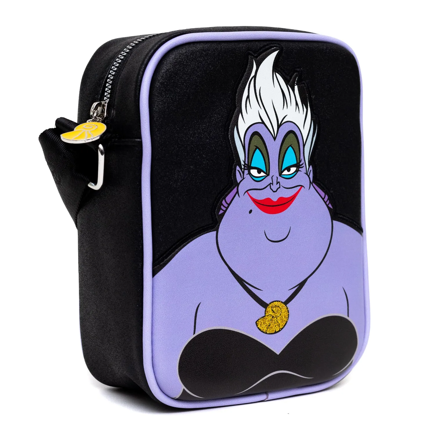 Disney Bag and Wallet Combo, The Little Mermaids Ursula Pose Close Up, Vegan Leather