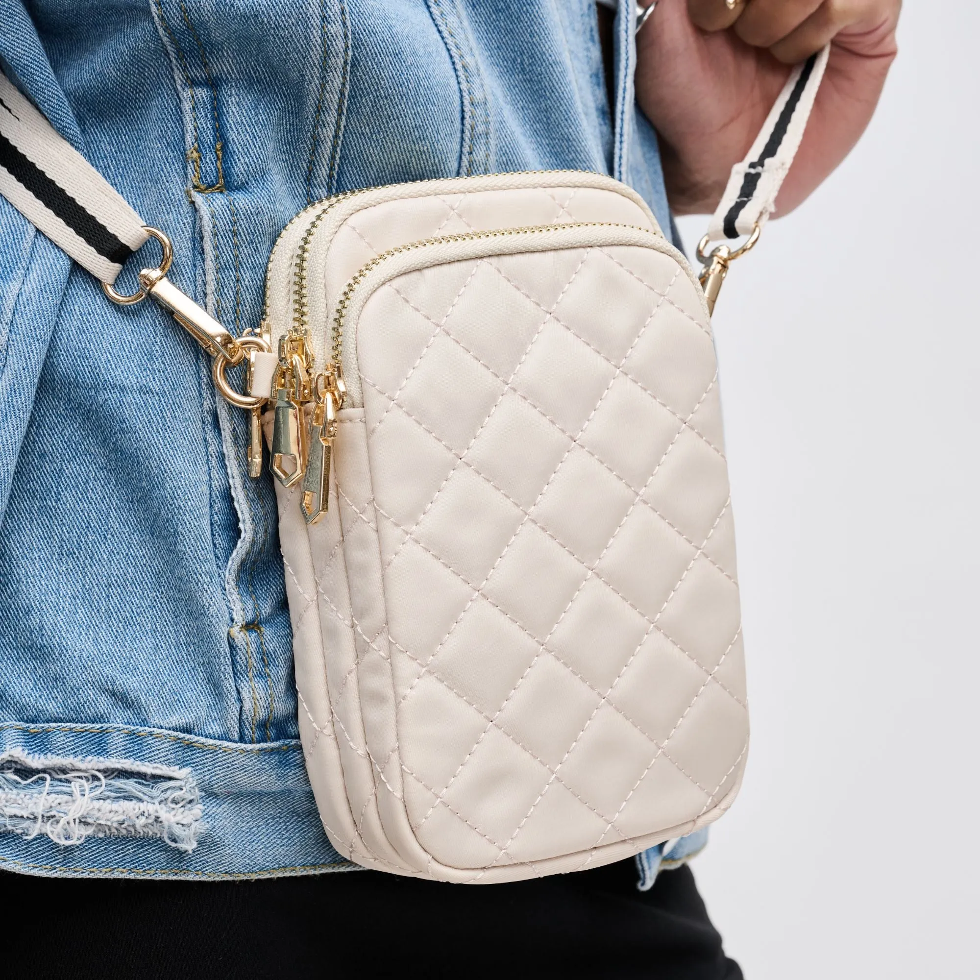 Divide & Conquer - Quilted Crossbody