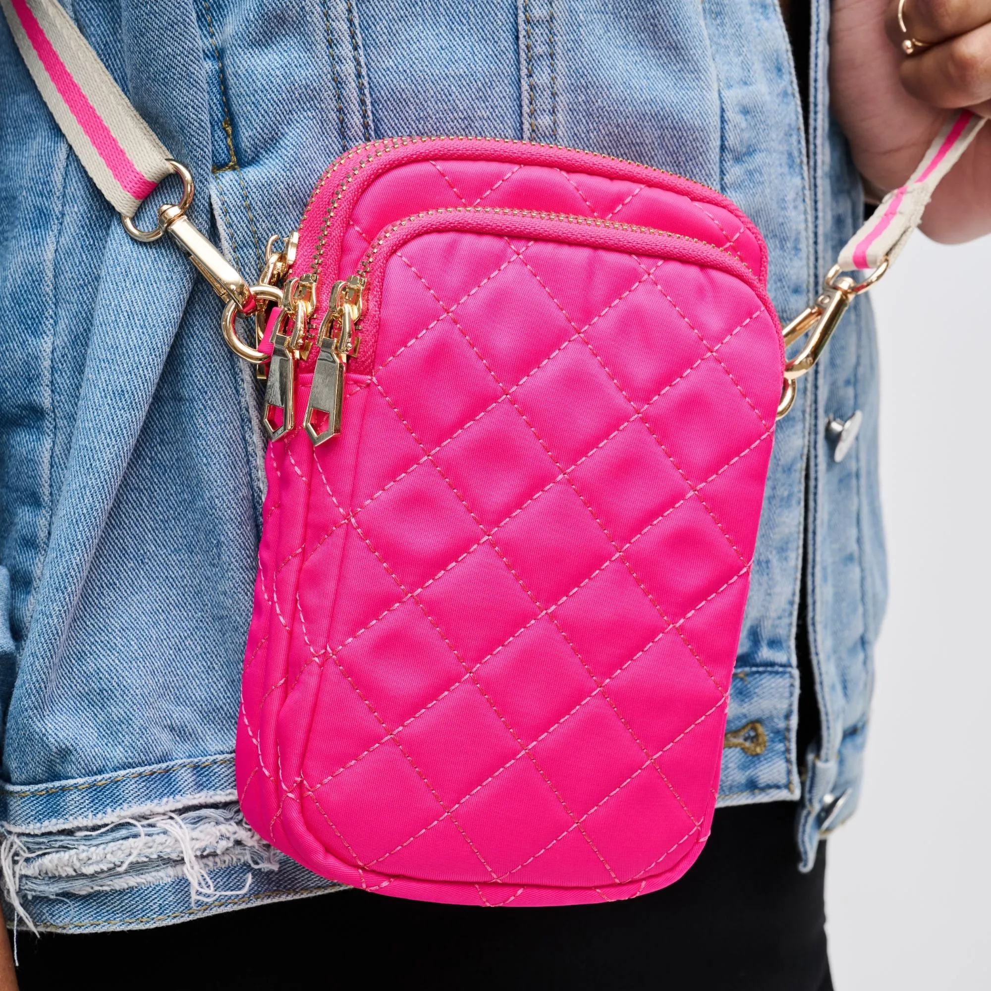 Divide & Conquer - Quilted Crossbody