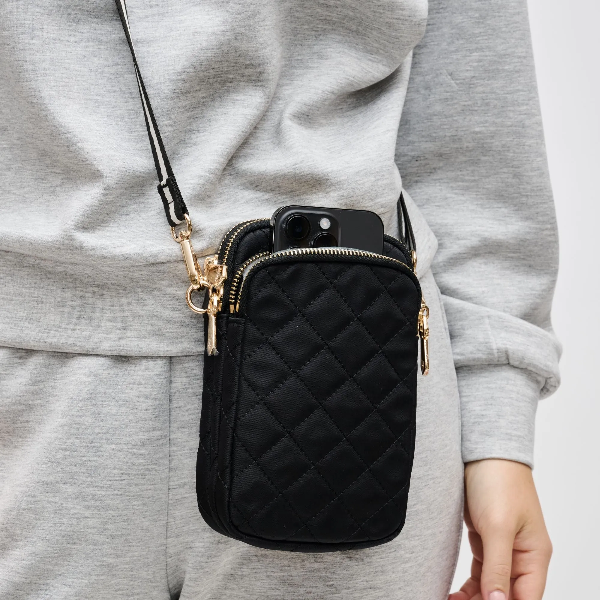 Divide & Conquer - Quilted Crossbody