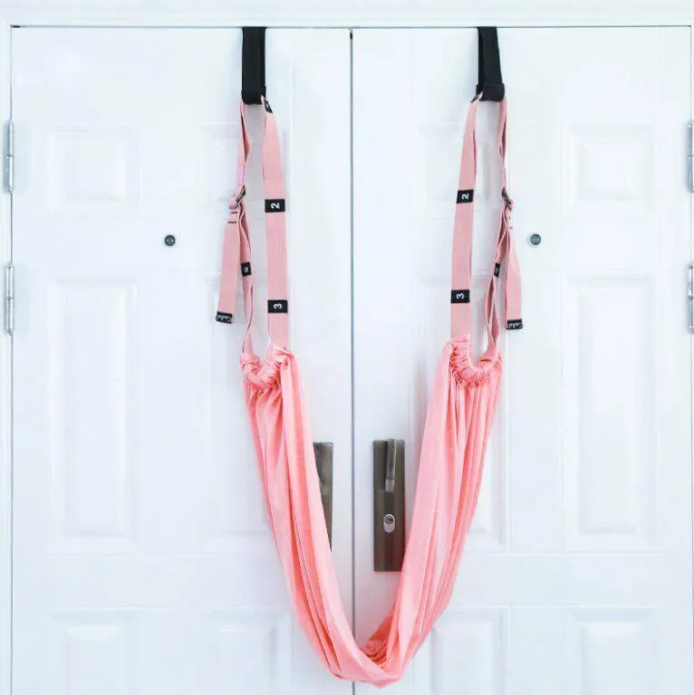 Door Anchored Yoga Stretch Strap