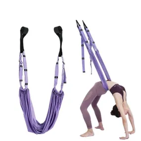 Door Anchored Yoga Stretch Strap