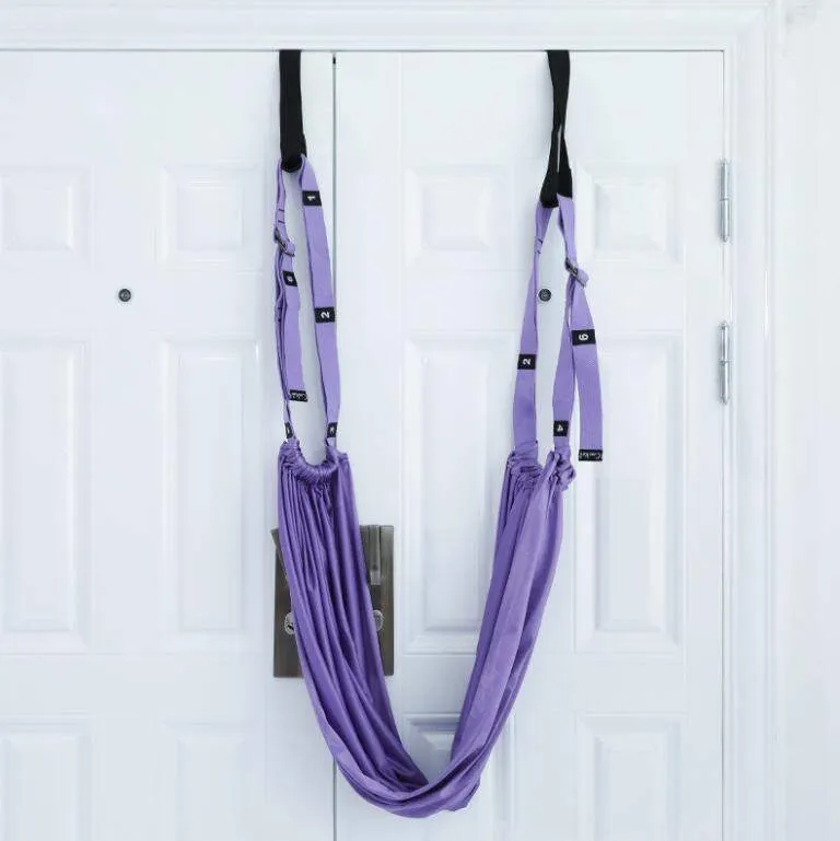 Door Anchored Yoga Stretch Strap