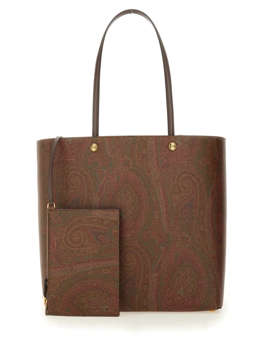 Etro Men Paisley Patterned Shopping Bag