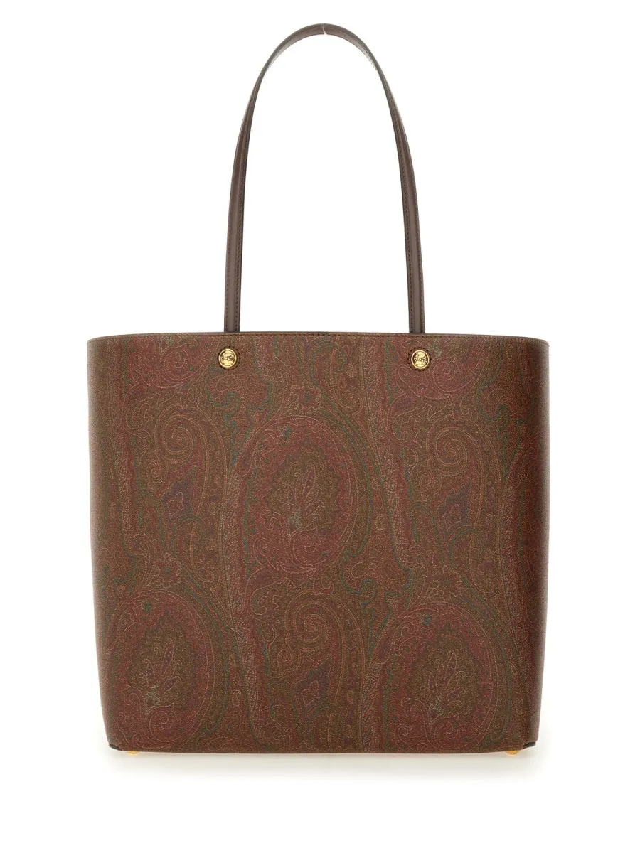 Etro Men Paisley Patterned Shopping Bag