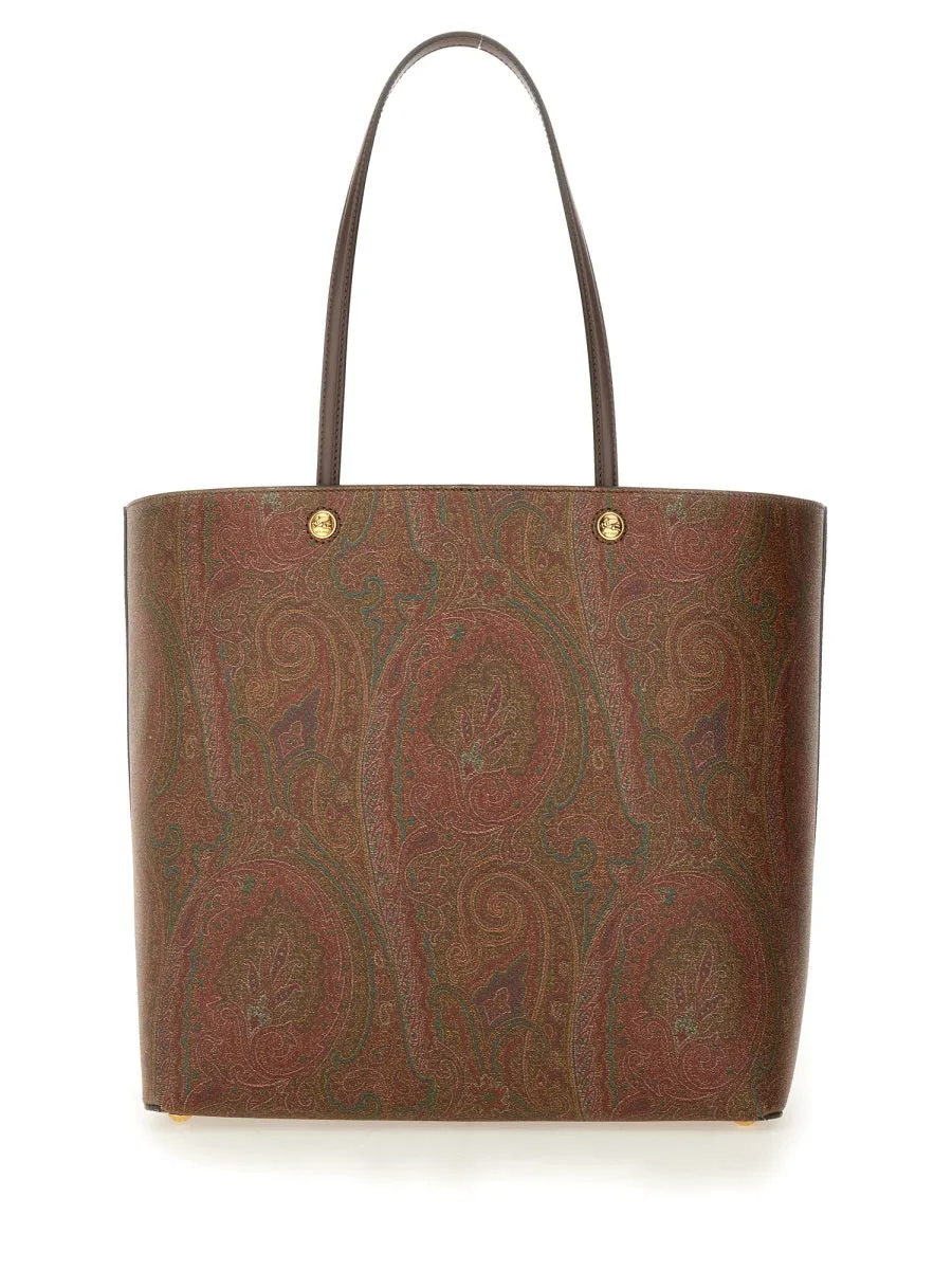 Etro Men Paisley Patterned Shopping Bag