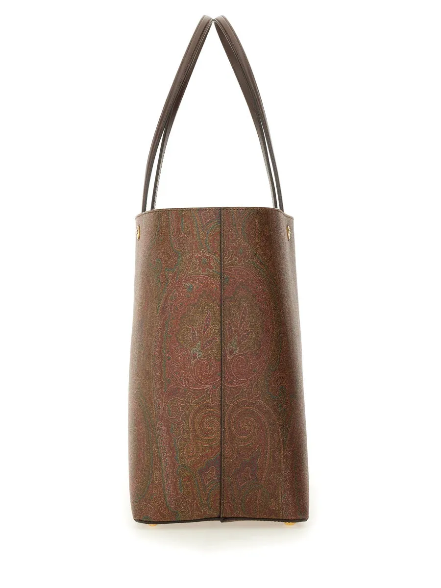 Etro Men Paisley Patterned Shopping Bag