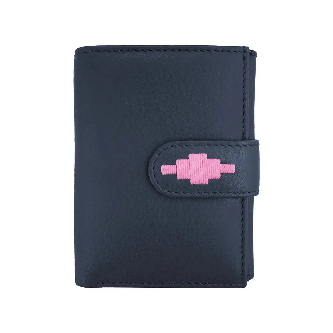 Exito Bifold Purse - Navy Leather by Pampeano