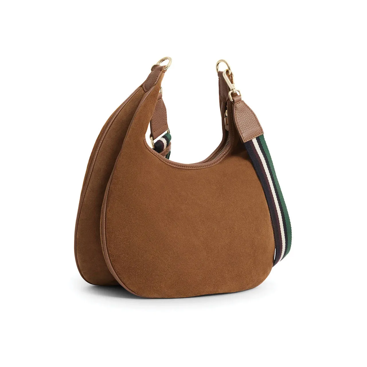 Fairfax & Favor Richmond Hobo Bag Suede