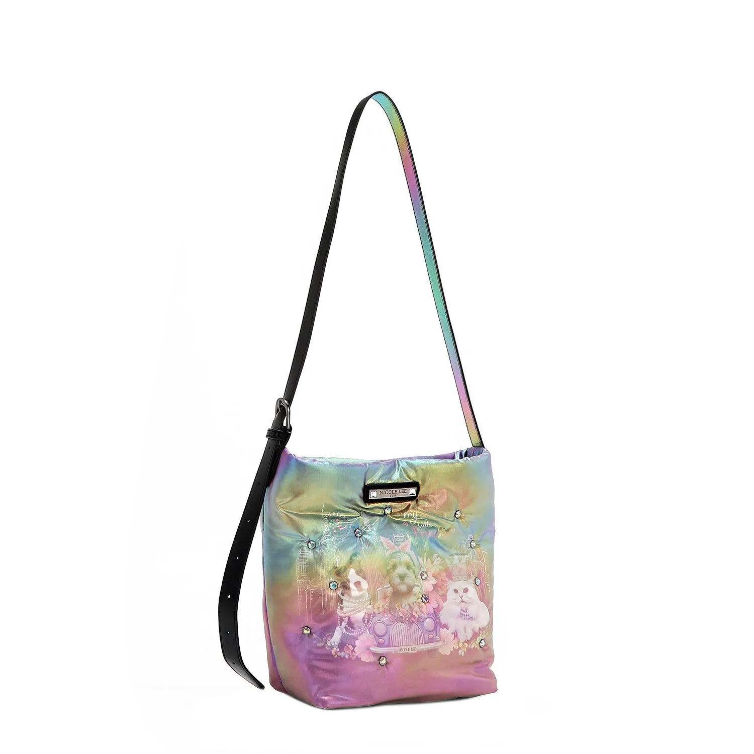 FAMILY YEARBOOK IRIDESCENT CROSSBODY