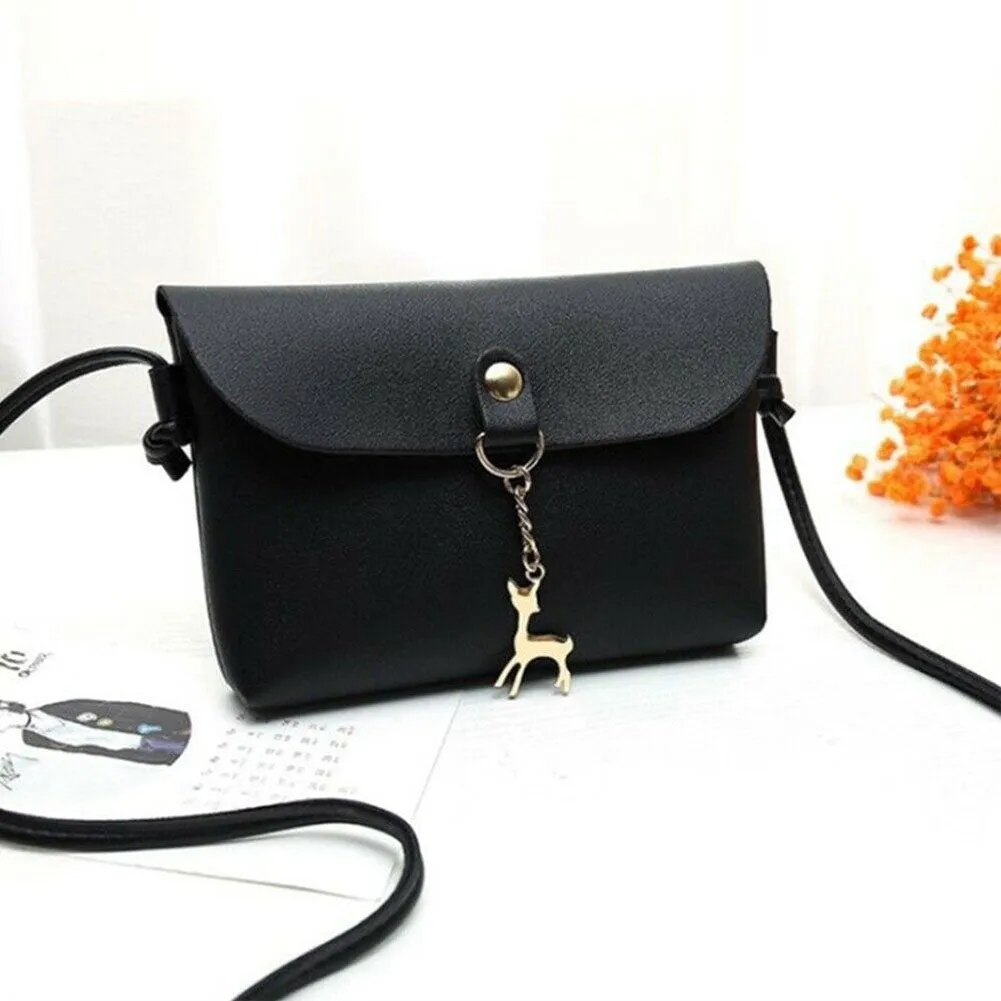 Faux Leather Deer Purse