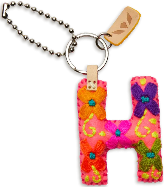 FELT ALPHABET CHARM - PINK