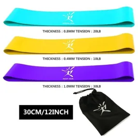 FitCapri Yoga Resistance Bands Set