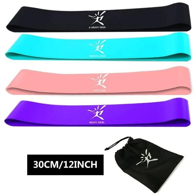 FitCapri Yoga Resistance Bands Set