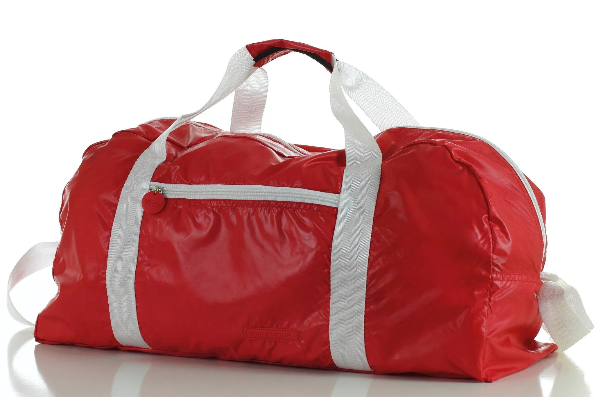 'Fold N Pack' Nylon Duffle - Red