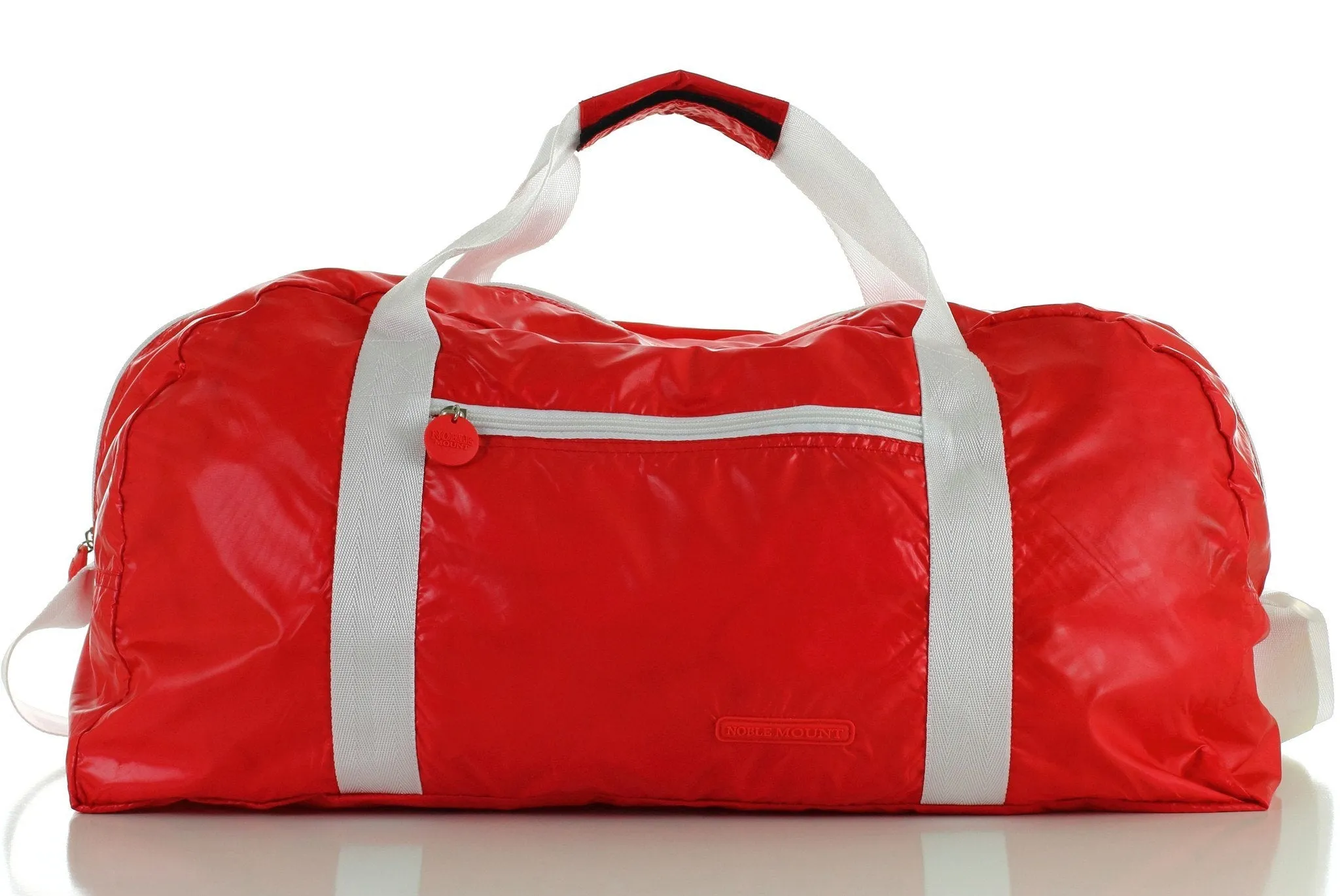 'Fold N Pack' Nylon Duffle - Red