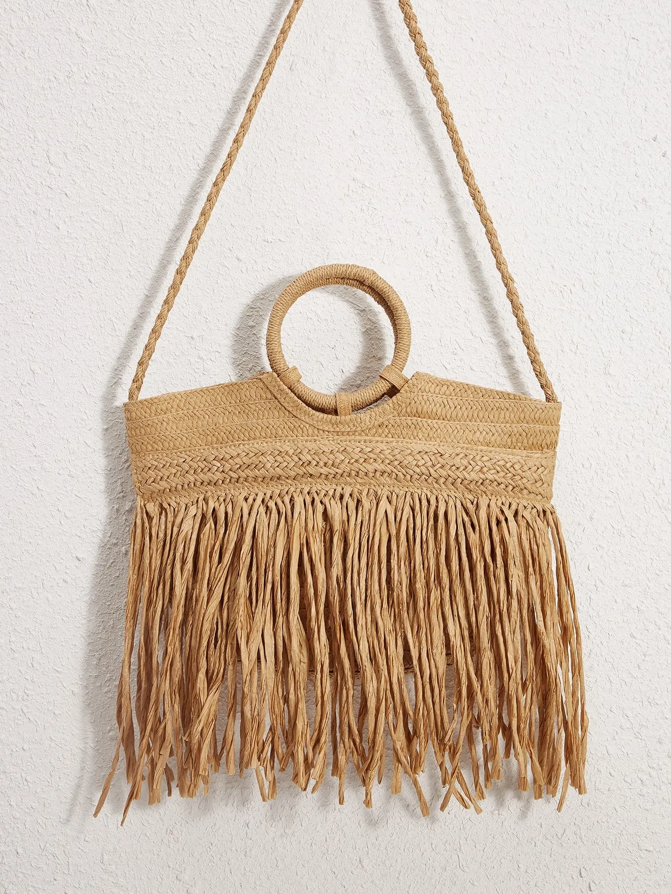 Fringe Design Tote Bag