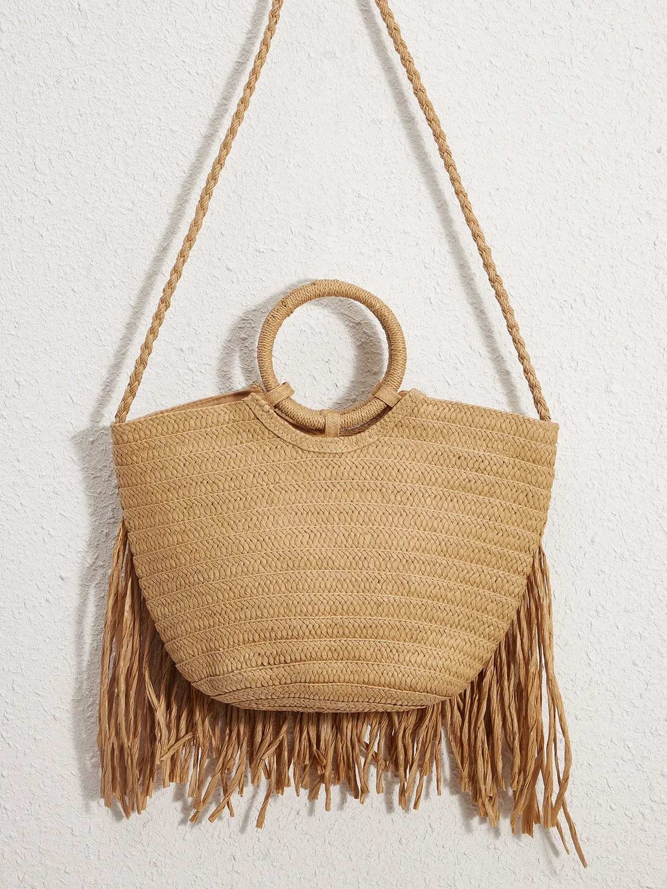 Fringe Design Tote Bag