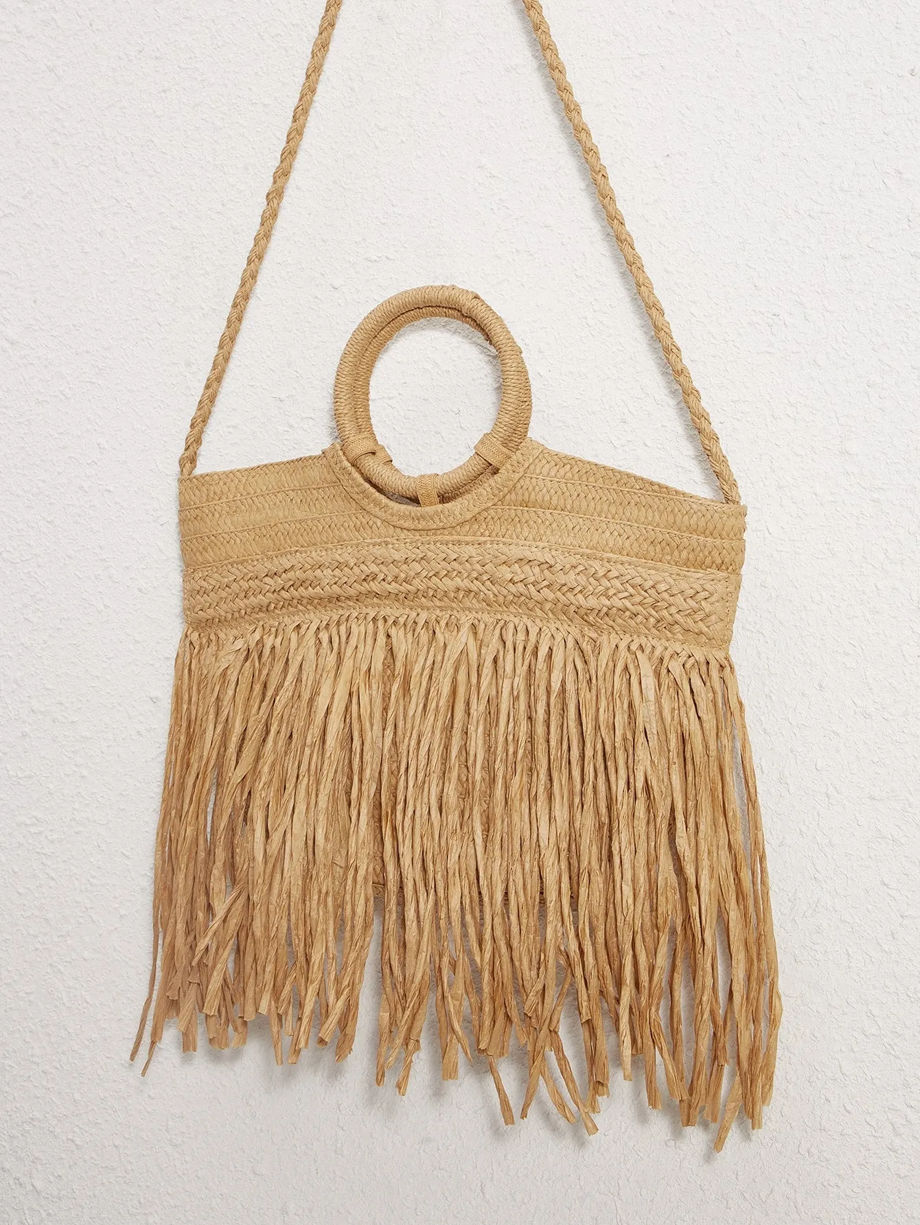 Fringe Design Tote Bag