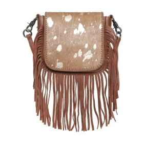 Fringe Leather Crossbody