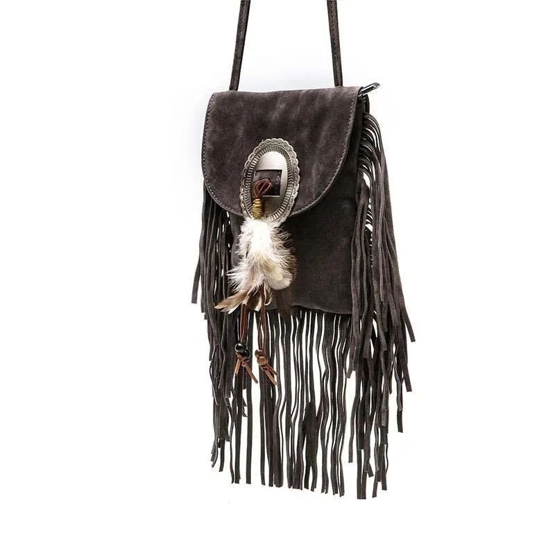 Fringe Tassel Crossbody Bag