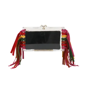 Fringed Pandora Clutch