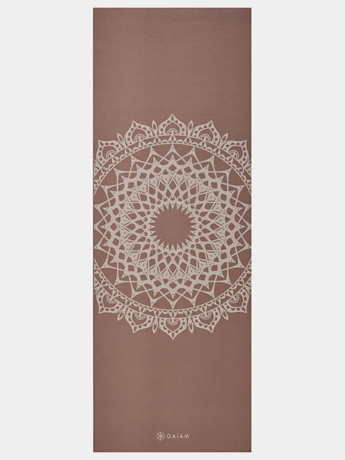 Gaiam Cinnamon Marrakesh Yoga Mat 5mm