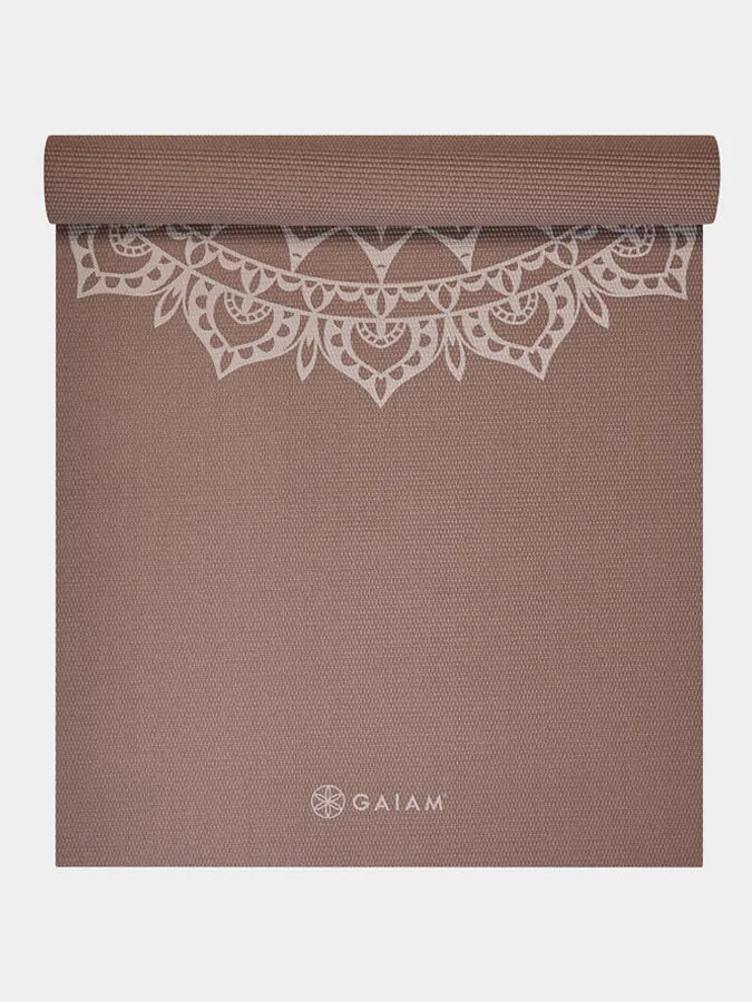 Gaiam Cinnamon Marrakesh Yoga Mat 5mm