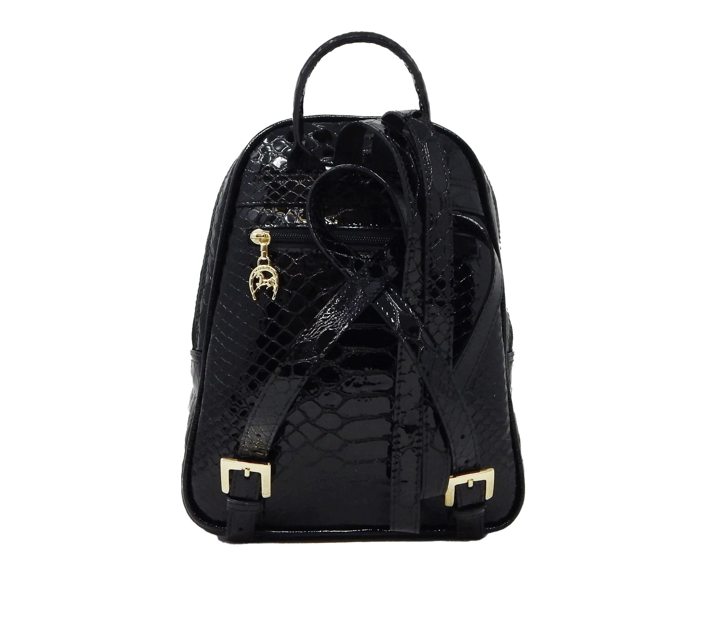 Gallop Patent Leather Backpack