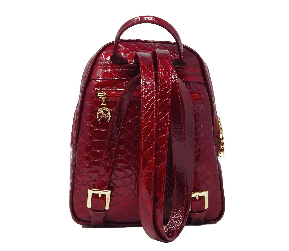 Gallop Patent Leather Backpack