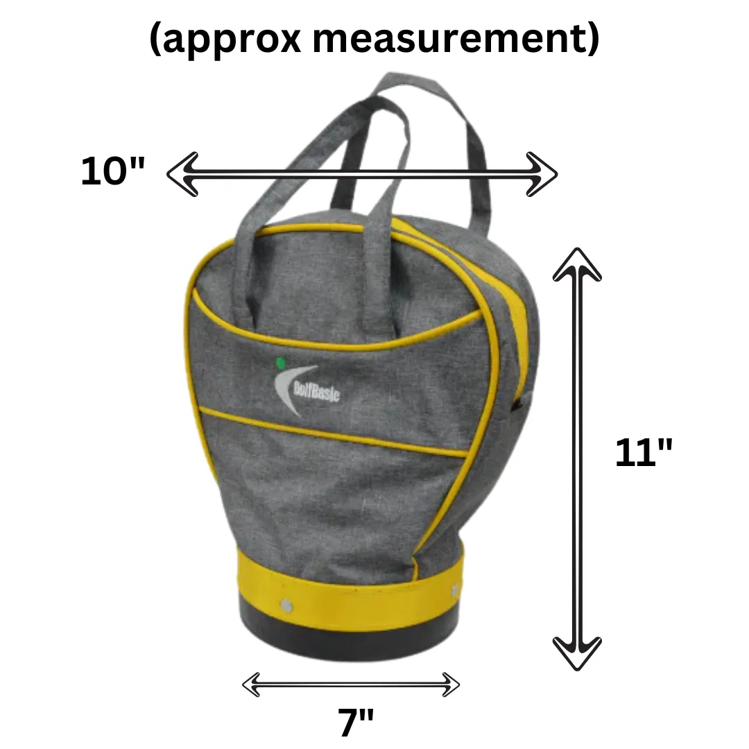 GolfBasic Classis Golf Ball Bag (Holds 100 pcs Golf Balls)